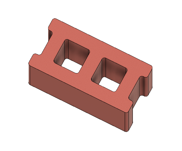 Free STL file Free Mini Cinder Blocks・3D print design to download・Cults